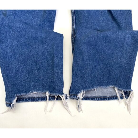 Abercrombie & Fitch The Ankle Straight Ultra High Rise Jeans Size 26/ 2R - Picture 7 of 10